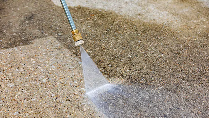 Driveway Pressure Washing